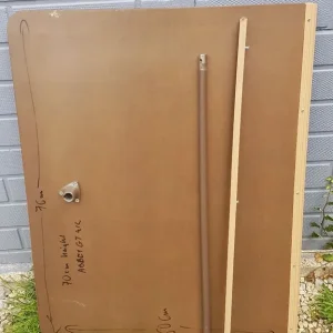 Caravan motorhome camper or boat table - not free standing (attached to the wall) - Image 4