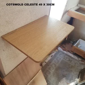 Caravan motorhome camper or boat table - not free standing (attached to the wall) - Image 5