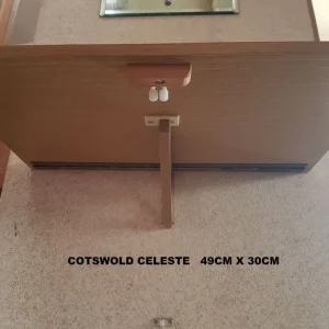 Caravan motorhome camper or boat table - not free standing (attached to the wall) - Image 6