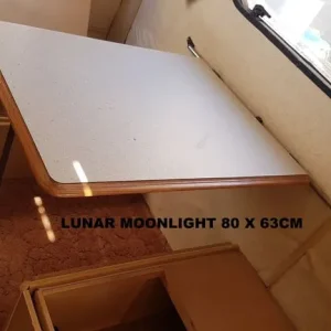 Caravan motorhome camper or boat table - not free standing (attached to the wall) - Image 7