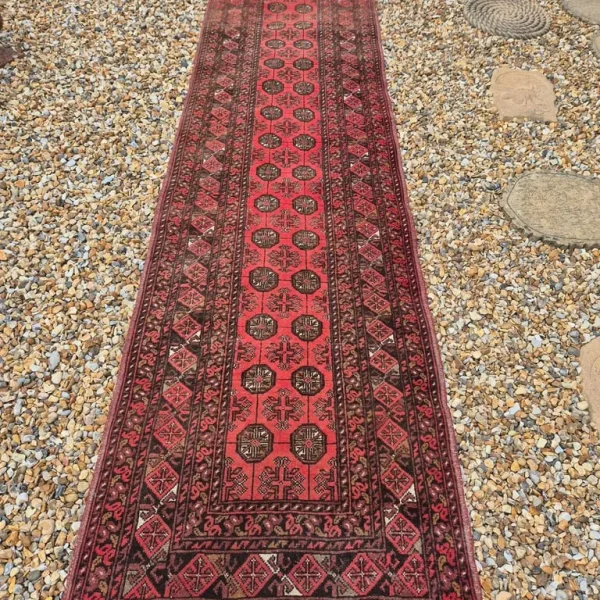 A Beautiful Old Victorian Hallway / Antique Rug