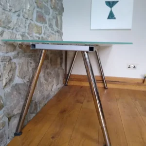 Glass office /dining table Ikea