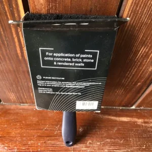 4inch Masonry Flat Paint Brush. Polyester/Pure Bristles Mix.New. - Image 2