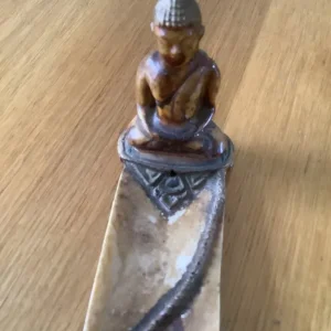 Meditating Buddha Incense Holder / Burner - Image 2