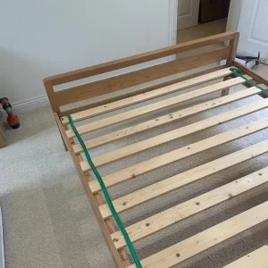 DOUBLE BED AND MATTRESS VERY GOOD CONDITION - Image 3