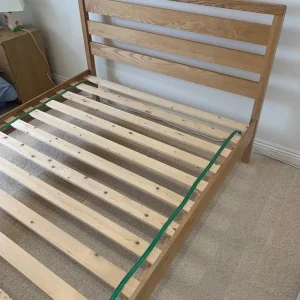 DOUBLE BED AND MATTRESS VERY GOOD CONDITION - Image 4