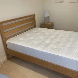 DOUBLE BED AND MATTRESS VERY GOOD CONDITION - Image 5