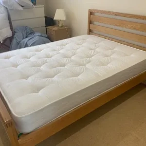 DOUBLE BED AND MATTRESS VERY GOOD CONDITION - Image 8