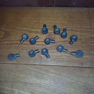 Vintage oak school bookcase - Image 2