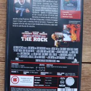 The Rock DVD (Sean Connery, Nicholas Cage, Ed Harris) - Image 2