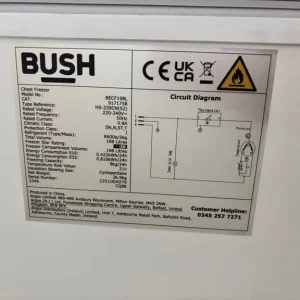 Bush freezer 198L - Image 4