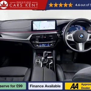 2022 BMW 5 Series M550i xDrive 4dr Auto SALOON PETROL Automatic - Image 2