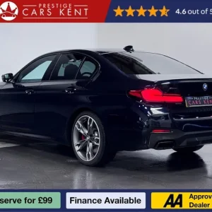 2022 BMW 5 Series M550i xDrive 4dr Auto SALOON PETROL Automatic - Image 3