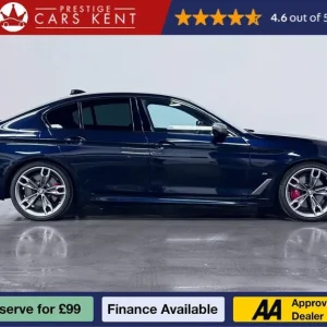 2022 BMW 5 Series M550i xDrive 4dr Auto SALOON PETROL Automatic - Image 4