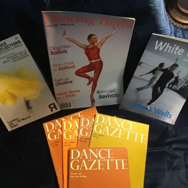 1970s collection of Dance Gazettes, Dancing Times, Dance Reflections1999