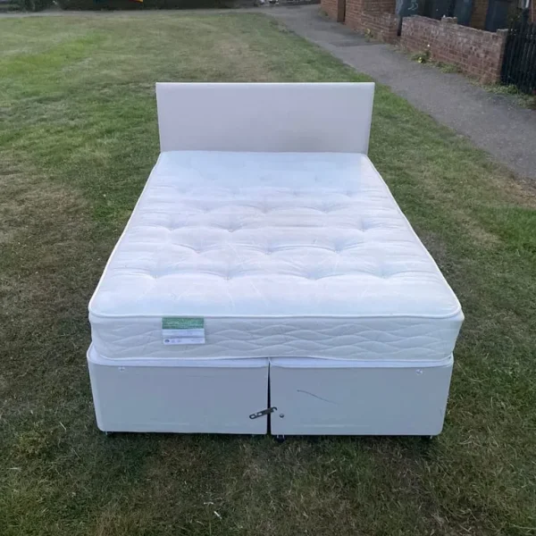 double bed for £125 for full details contact me on WhatsApp 7862172817