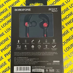 BOROFONE BE24 MaxRun Sports Wireless Bluetooth Neckband Earphone - Image 2