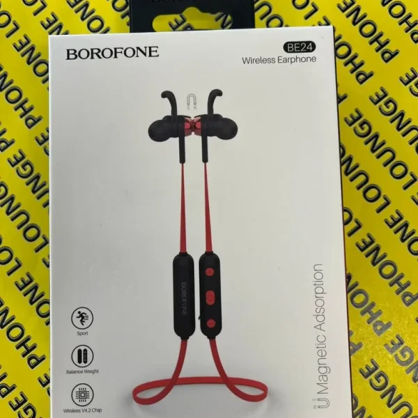 BOROFONE BE24 MaxRun Sports Wireless Bluetooth Neckband Earphone