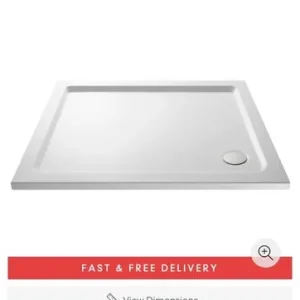 Shower Tray - 1000x700 - Low Profile - Image 4