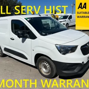 2019 Vauxhall Combo 2000 1.6 Turbo D 75ps H1 Edition Van PANEL VAN Diesel Manual