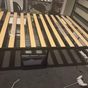 Metal double bed frame - Image 3