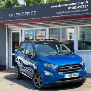2018 Ford Ecosport 1.5 EcoBlue ST-Line SUV 5dr Diesel Manual Euro 6 (s/s) (100 ps) SUV Diesel Manual