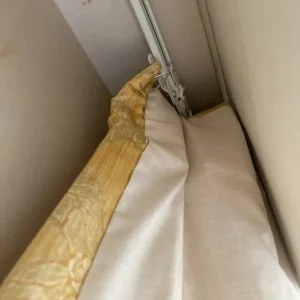 Quality lined curtains, tie backs, hooks and pelmets - Image 8