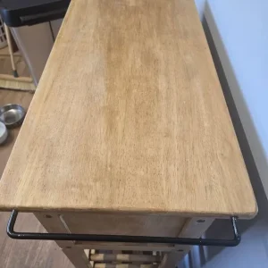 Pine kitchen storage trolley - Image 2