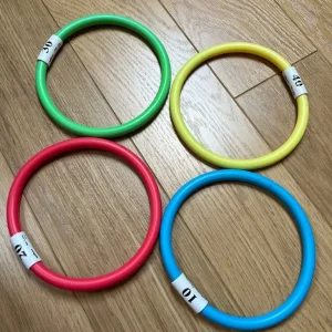 Weighted aquatic 4 rings with bag - Image 2