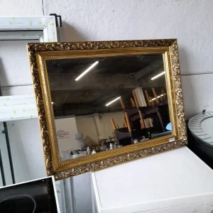 Gilded framed mirror 83cm x 64cm, Ref:19240 - Image 3