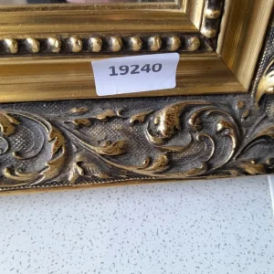 Gilded framed mirror 83cm x 64cm, Ref:19240 - Image 4