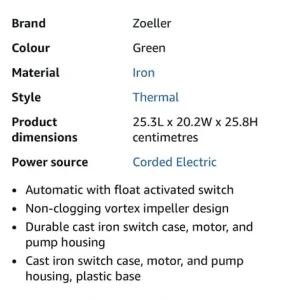 Sump pump submersible pump - Image 4