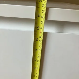 Bedroom Furniture Set. Double Wardrobe 4 Drawer Unit 2 Drawer Bedside Unit. White - Image 8