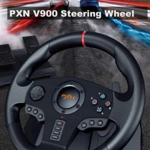 Gaming Steering Wheel and Pedals, NEW - Image 2