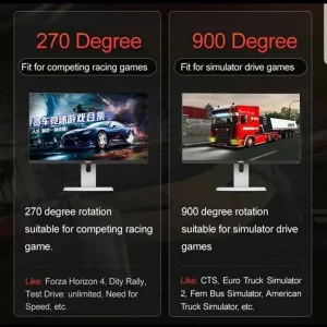 Gaming Steering Wheel and Pedals, NEW - Image 5