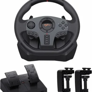 Gaming Steering Wheel and Pedals, NEW - Image 6