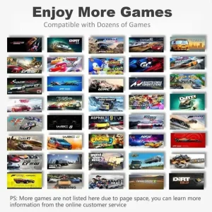 Gaming Steering Wheel and Pedals, NEW - Image 8