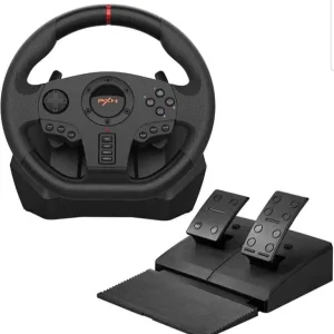 Gaming Steering Wheel and Pedals, NEW