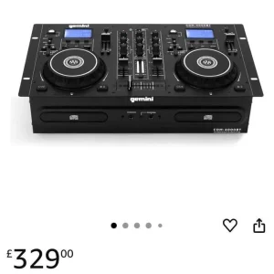 Gemini twin cd player for djs