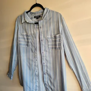 Kangol Blue Blouse, button up Women's Blouse, Size 12, Great Condition, Get Now - Image 3