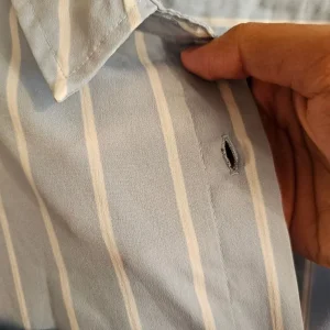 Kangol Blue Blouse, button up Women's Blouse, Size 12, Great Condition, Get Now - Image 5