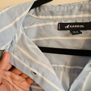 Kangol Blue Blouse, button up Women's Blouse, Size 12, Great Condition, Get Now - Image 6