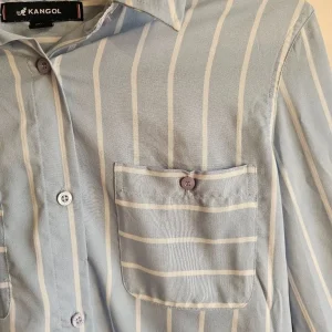 Kangol Blue Blouse, button up Women's Blouse, Size 12, Great Condition, Get Now - Image 8