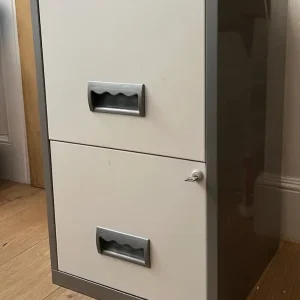 Metal filing cabinet