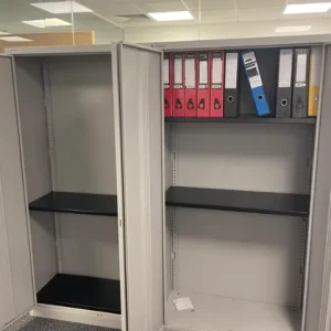 2 Metal storage cupboards - Image 2