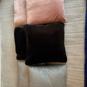 Six feather and down scatter cushions