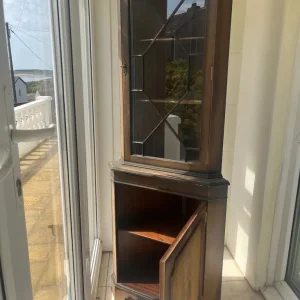 Antique corner cabinet - Image 3