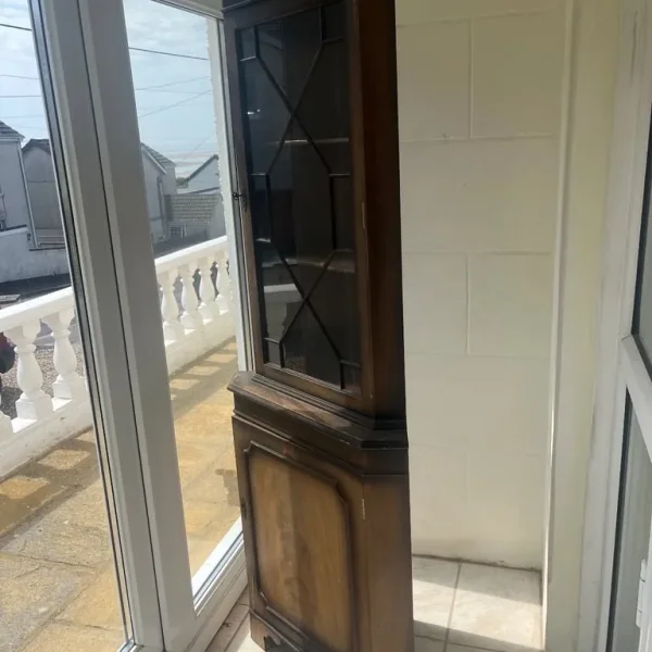 Antique corner cabinet