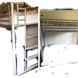 SILVER colour Jay-Be single high bed