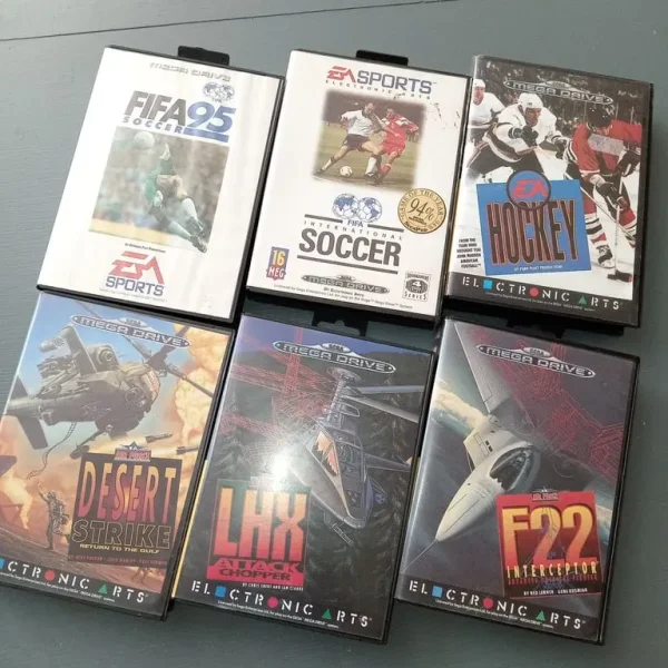 6 Sega Megadrive Games
